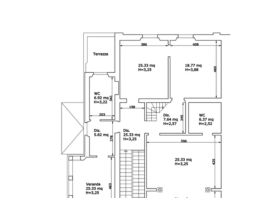 Immagine 47 di Villa in affitto  in Lungarno del Tempio a Firenze