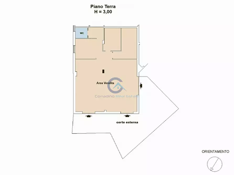 Immagine 7 di Locale commerciale in affitto  in Viale Crotone 37q a Catanzaro