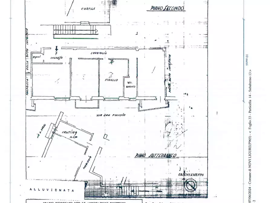 Immagine 26 di Quadrilocale in vendita  in Via Ugo Foscolo 1 a Novi Ligure