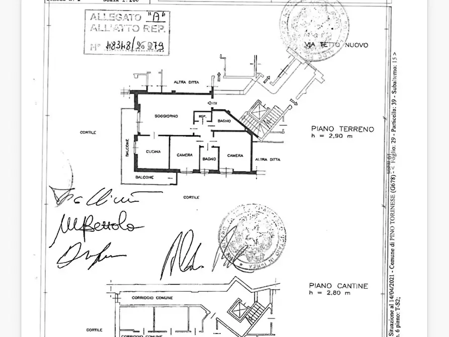Immagine 22 di Quadrilocale in vendita  in Via Tetto Nuovo 6 a Pino Torinese
