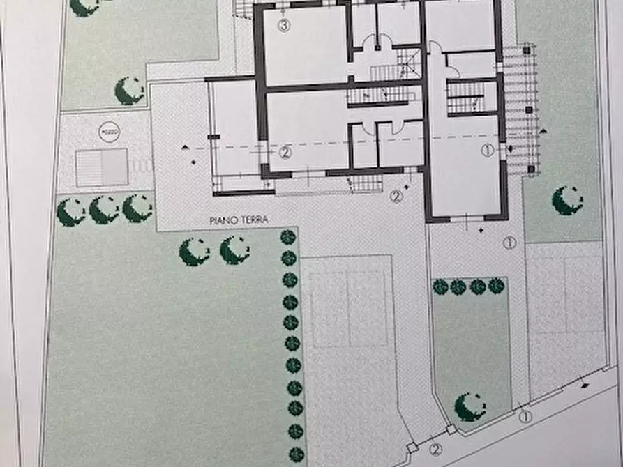 Immagine 2 di Villa in vendita  a Cascina