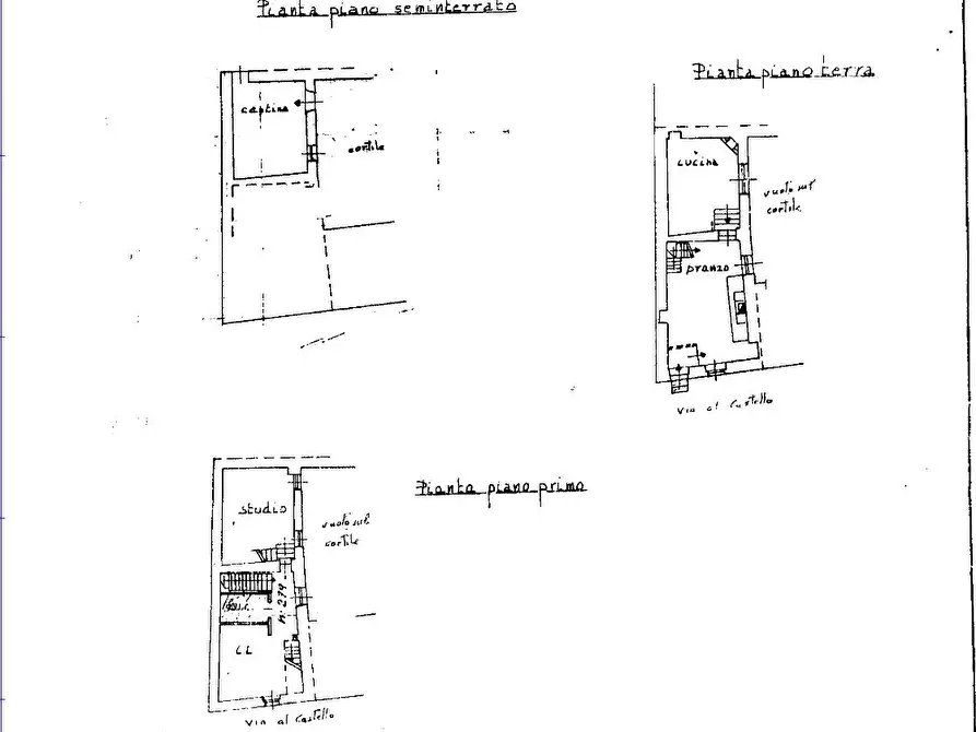 Immagine 2 di Porzione di casa in vendita  in Salita al Castello 8 a Ponzone