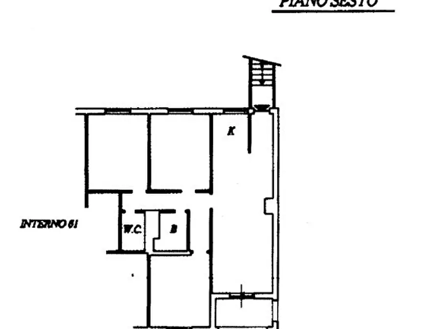 Immagine 2 di Pentalocale in vendita  in Via Val Trebbia 82 a Genova