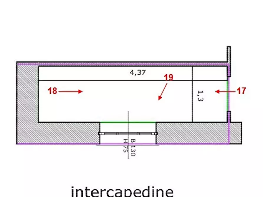 Immagine 2 di Magazzino in vendita  in Via S. Ambrogio di Fegino 2B a Genova