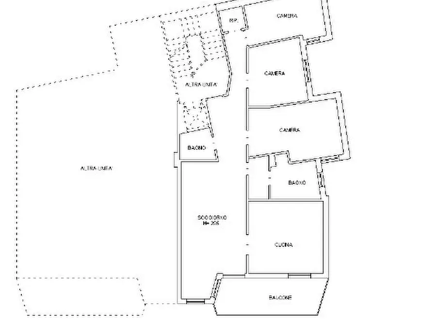 Immagine 2 di Pentalocale in vendita  in Via Padana Ovest 6 a Quattordio