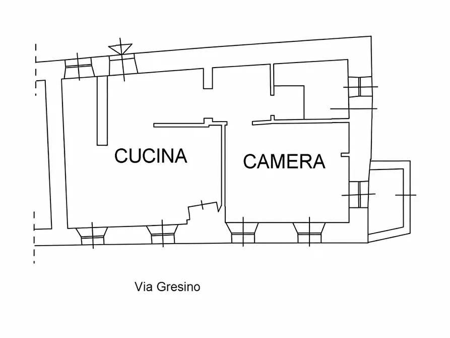 Immagine 7 di Trilocale in vendita  in Via Gresino 28 a Varese Ligure