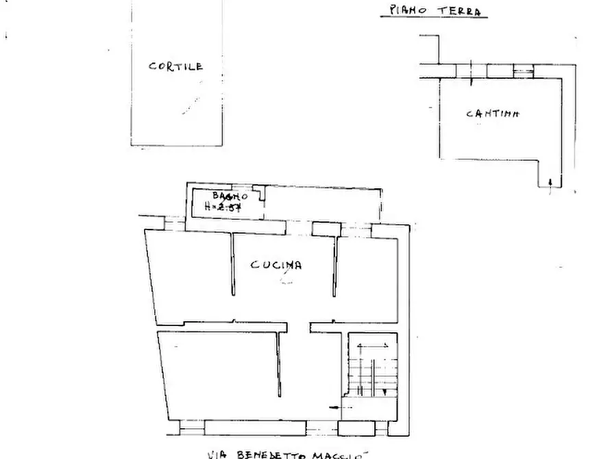 Immagine 2 di Pentalocale in vendita  in Via Benedetto Macciò 17 a Masone