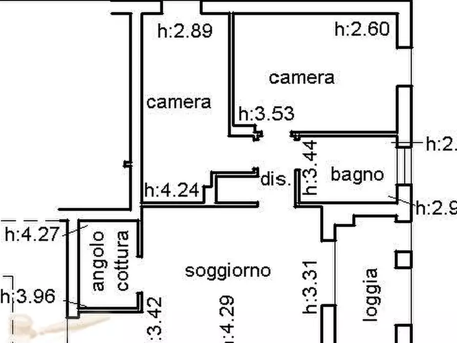 Immagine 5 di Trilocale in vendita  a Faenza