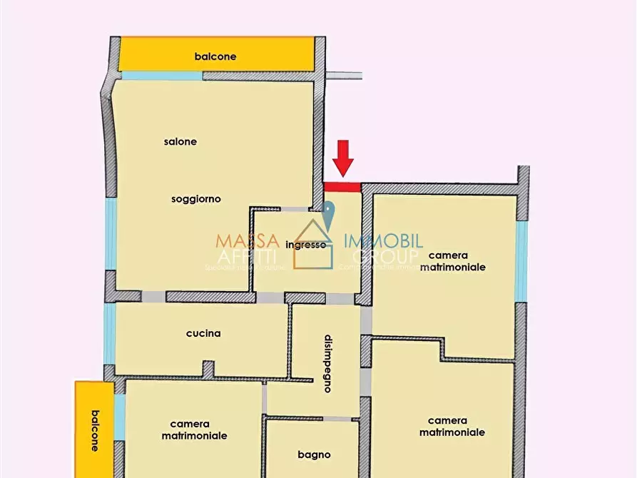 Immagine 22 di Pentalocale in vendita  in Via Bagnone 17 a Massa