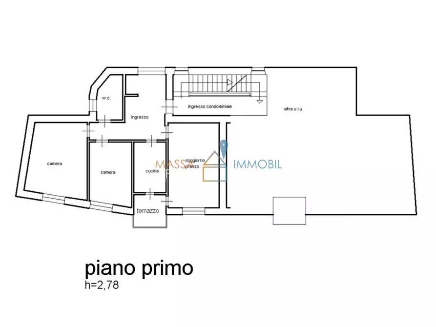 Immagine 19 di Quadrilocale in vendita  in Via Saponiera 3 a Montignoso
