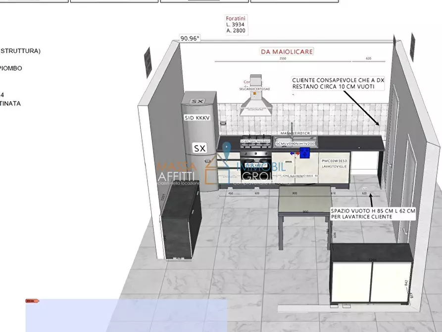 Immagine 9 di Bilocale in affitto  in Via Nazario Sauro 71h a Carrara