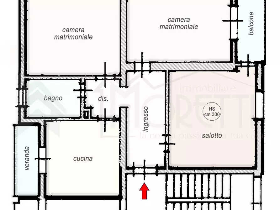 Immagine 28 di Quadrilocale in vendita  in Via Anna Frank a Livorno