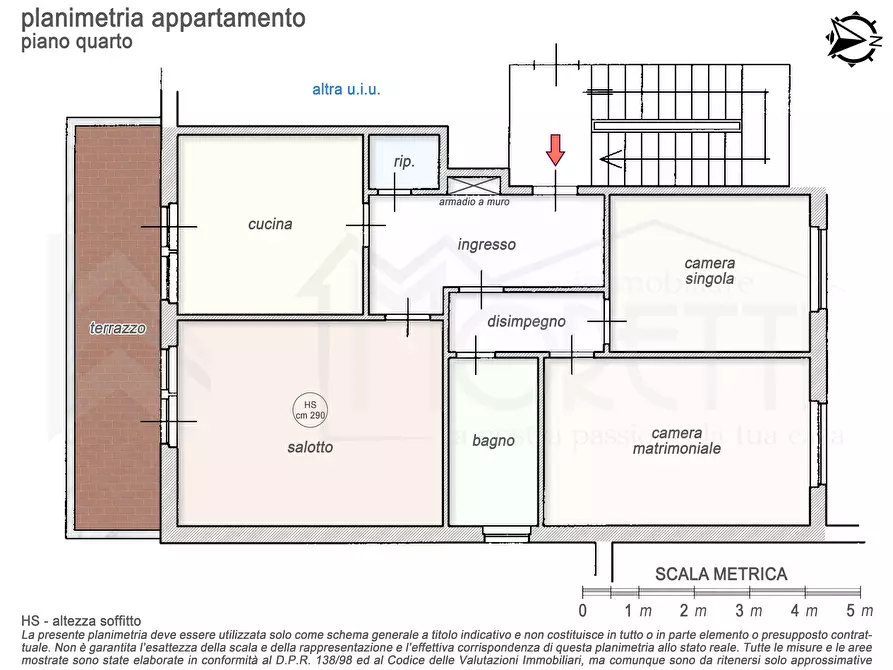 Immagine 53 di Quadrilocale in vendita  in Via del Vigna a Livorno