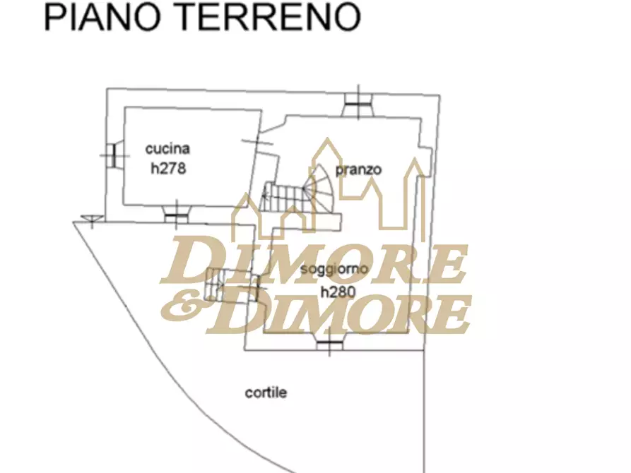 Immagine 13 di Porzione di casa in vendita  in via firenze a Arizzano