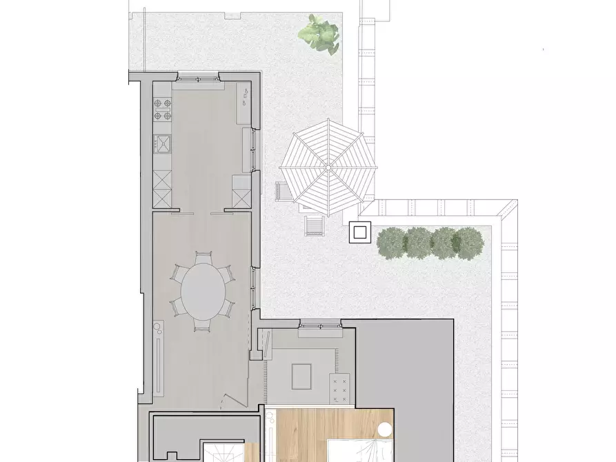 Immagine 6 di Attico in vendita  a Genova