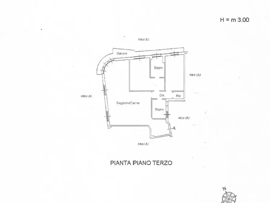 Immagine 44 di Quadrilocale in vendita  in Via Roma 45 a Alassio
