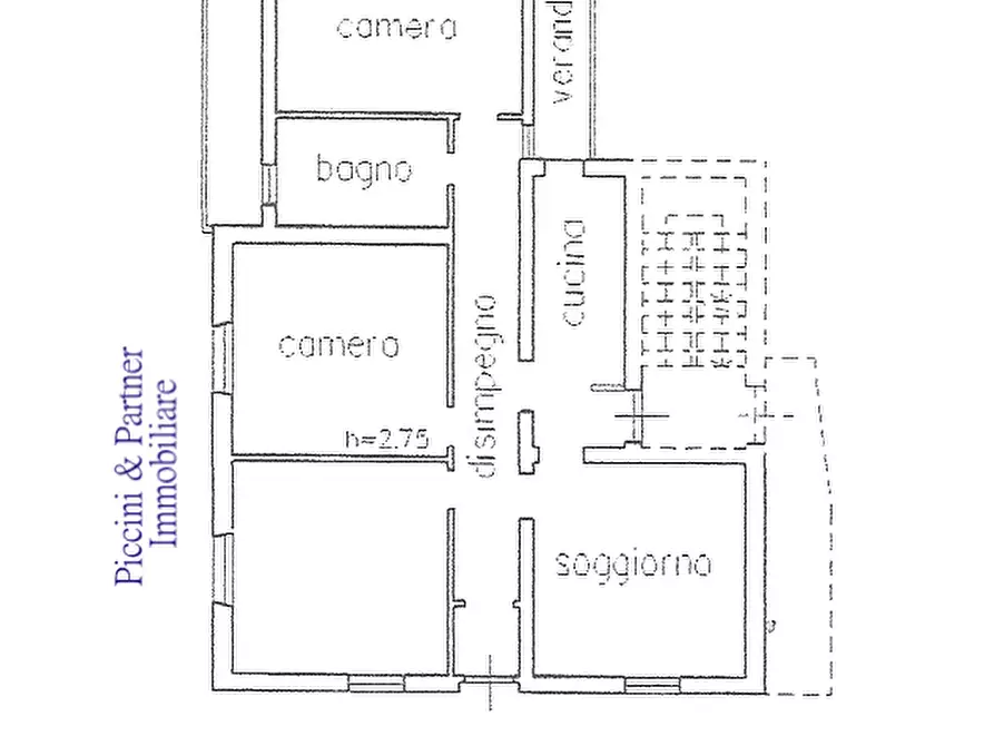 Immagine 72 di Porzione di casa in vendita  in Via dei Narcisi 39 a Perugia