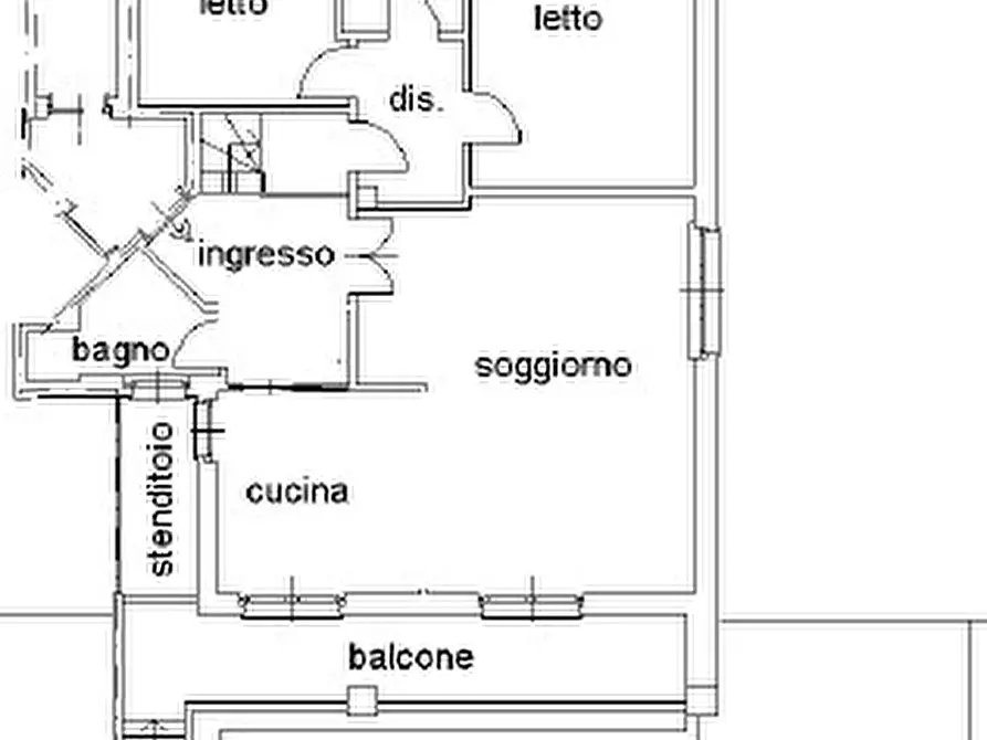 Immagine 33 di Quadrilocale in vendita  a Mathi