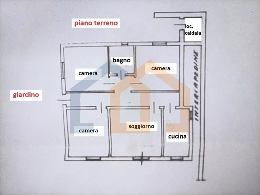 Immagine 20 di Casa bifamiliare in vendita  in località corona a Stella