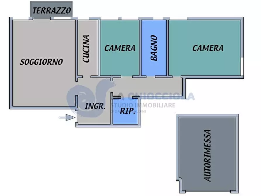 Immagine 1 di Quadrilocale in vendita  a Bologna