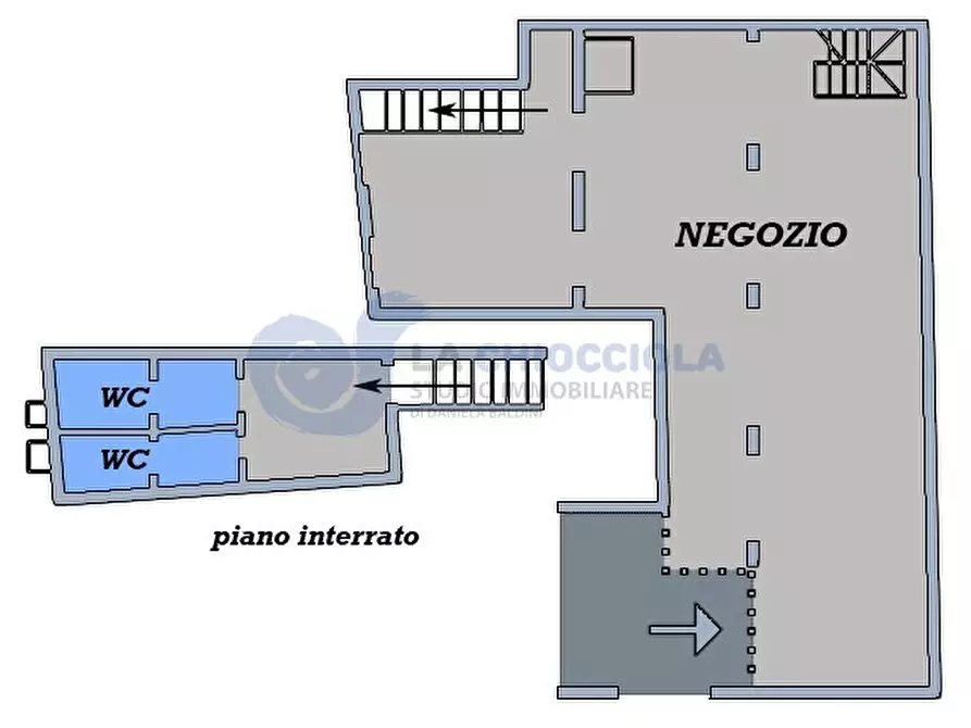 Immagine 1 di Locale commerciale in affitto  in Via Goito a Bologna