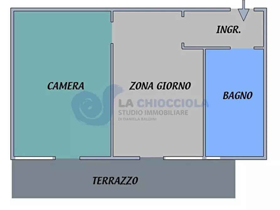 Immagine 1 di Bilocale in affitto  a San Lazzaro Di Savena