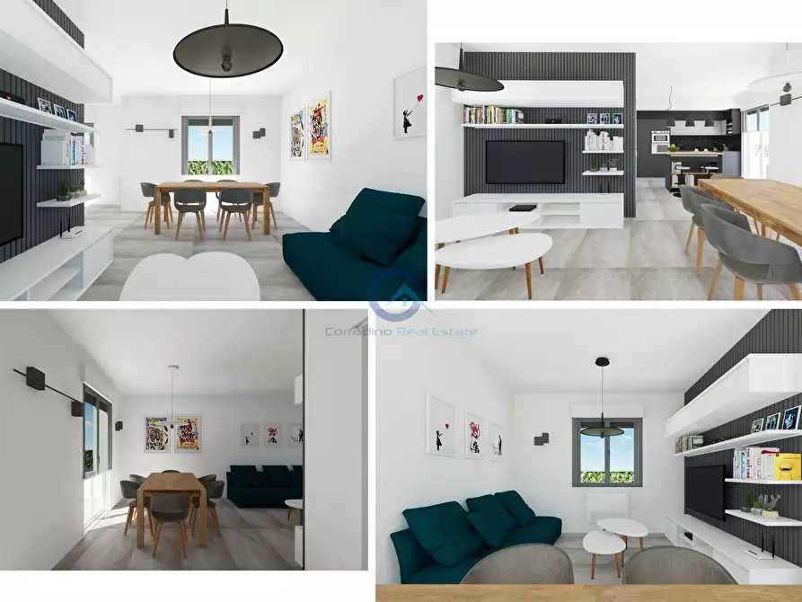 Immagine 7 di Casa bifamiliare in vendita  in Villaggio Conca d'Oro a Simeri Crichi