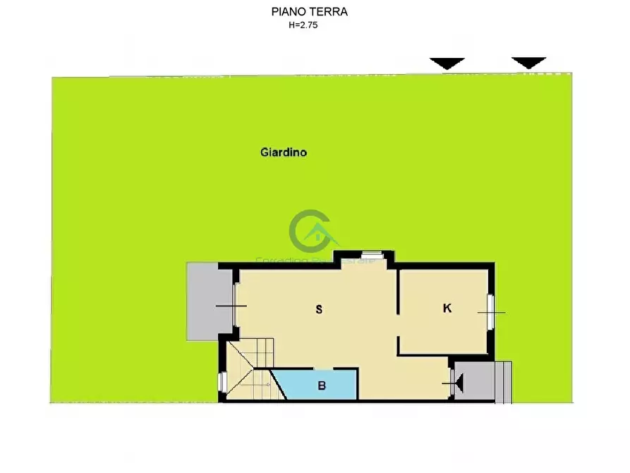 Immagine 37 di Villetta a schiera in vendita  in Via Padre Pietro da Settingiano 122 a Settingiano