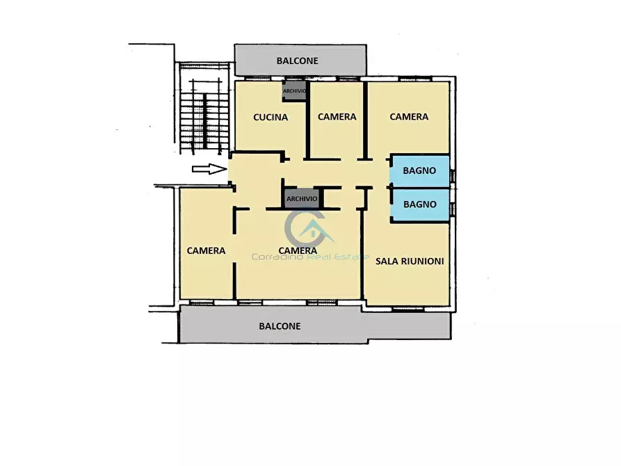 Immagine 20 di Ufficio in affitto  in Via Eugenio de Riso 65 a Catanzaro