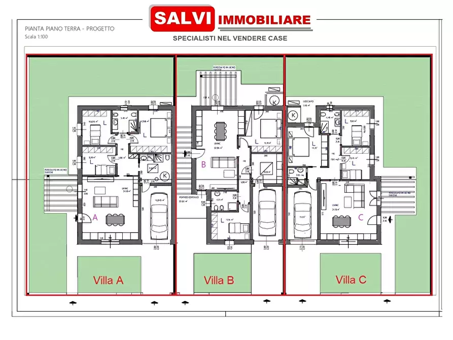 Immagine 14 di Casa trifamiliare in vendita  a Montirone