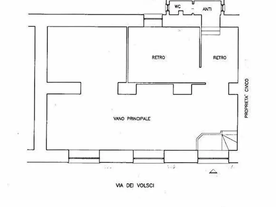 Immagine 25 di Locale commerciale in affitto  in via dei volsci a Roma