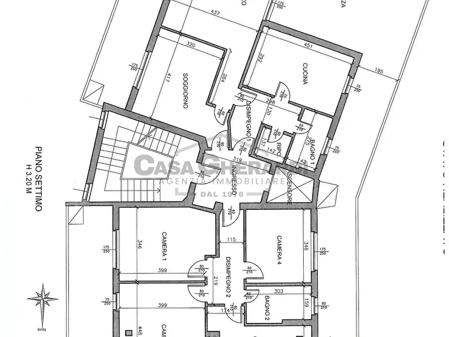 Immagine 22 di Attico in vendita  in Via Roma 80 a Ponte San Pietro