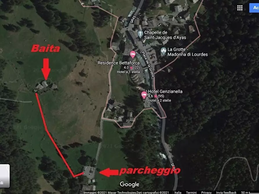 Immagine 19 di Baita in affitto  in Localita' Rovinal San Jacques 1 a Ayas