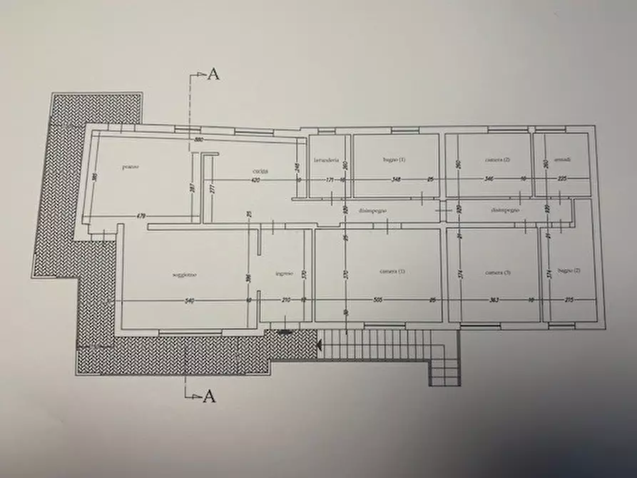 Immagine 3 di Casa indipendente in vendita  a Vicopisano