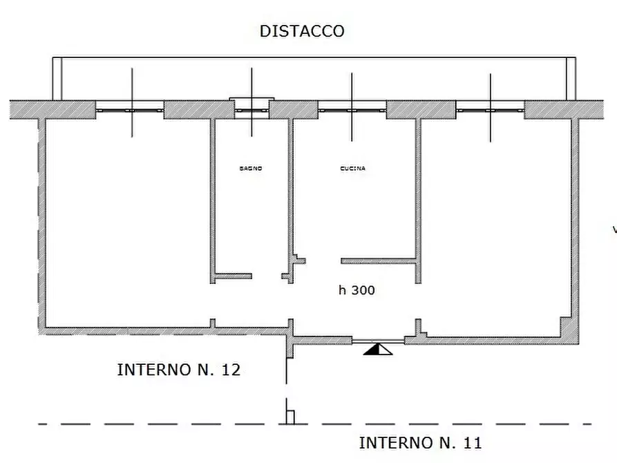Immagine 2 di Trilocale in vendita  in Via Aldo Manuzio 17/13 a Genova