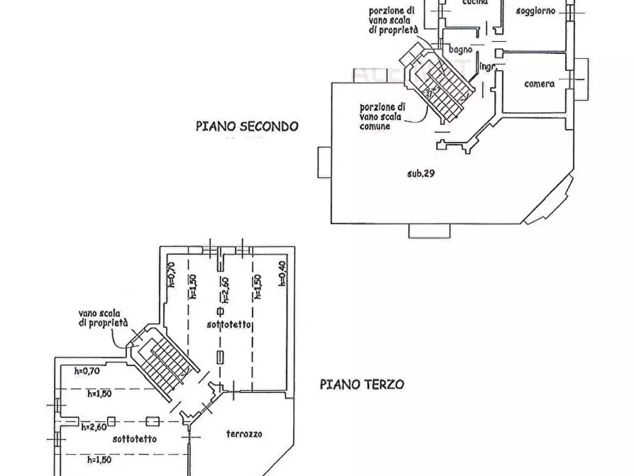 Immagine 2 di Pentalocale in vendita  in Via Sant'eusebio 26 a Biella