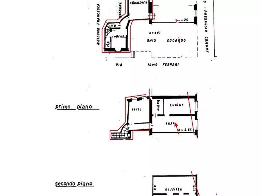Immagine 2 di Terratetto in vendita  in Via Irmo Ferrari 34 a San Cristoforo
