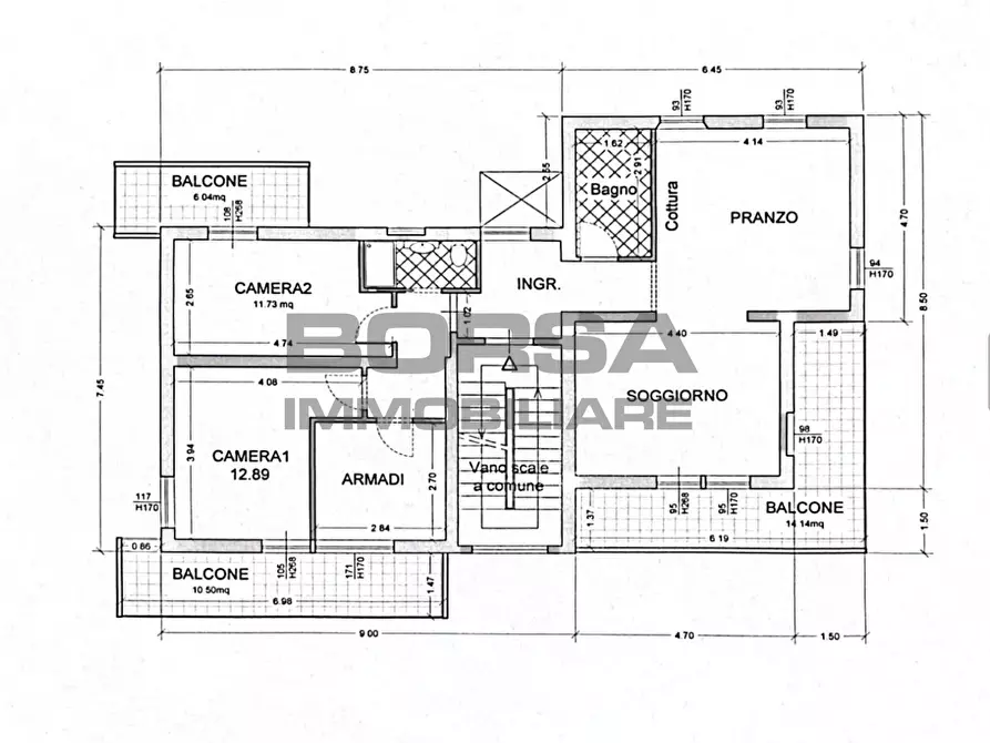 Immagine 3 di Appartamento in vendita  in Via Carlo Puini 97 a Livorno