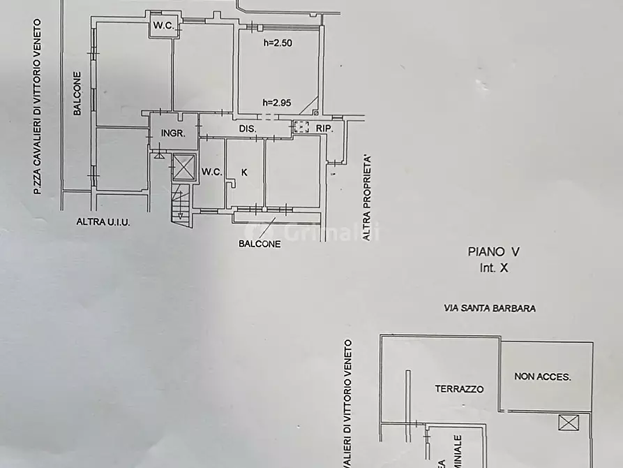 Immagine 30 di Attico in vendita  in Piazza Cavalieri Vittorio Veneto 8 a Nettuno