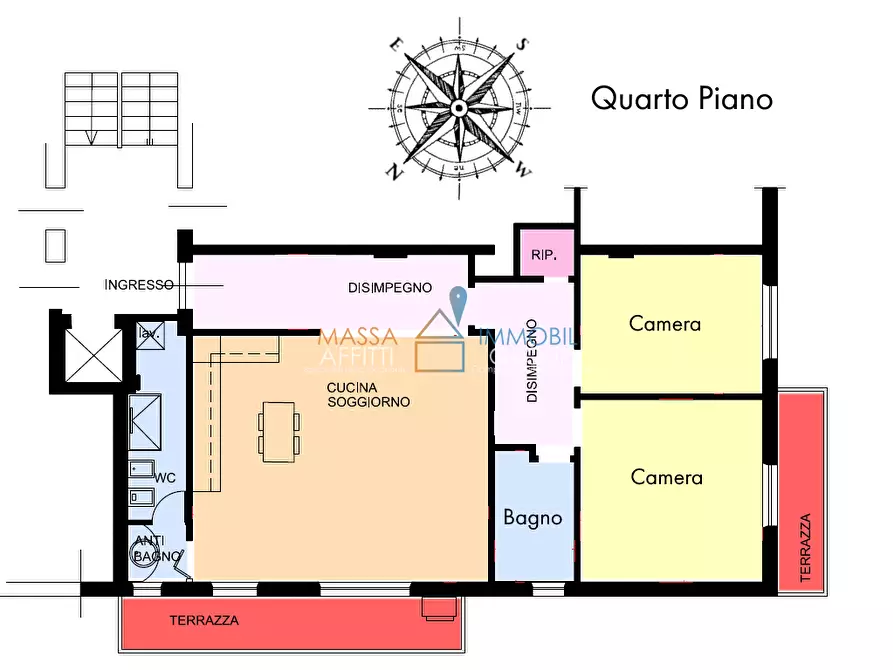 Immagine 29 di Quadrilocale in vendita  in Via Enrico Fermi 19 a Massa