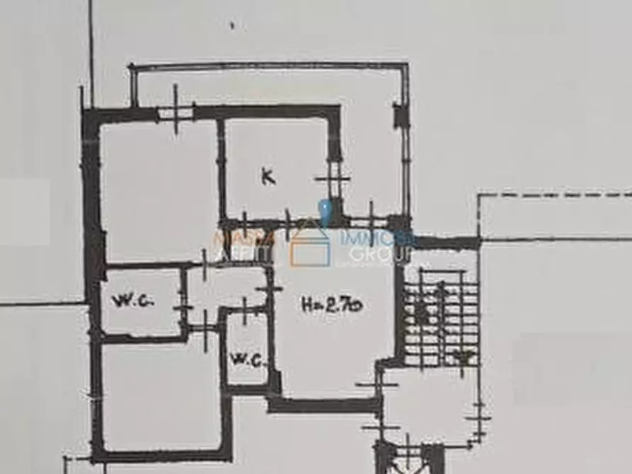 Immagine 17 di Appartamento in vendita  in Via Romagnano 14 a Massa