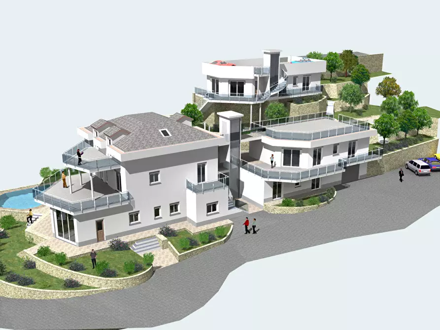 Immagine 11 di Villa in vendita  in Strada Panoramica San Bernardo 116-118 a Alassio