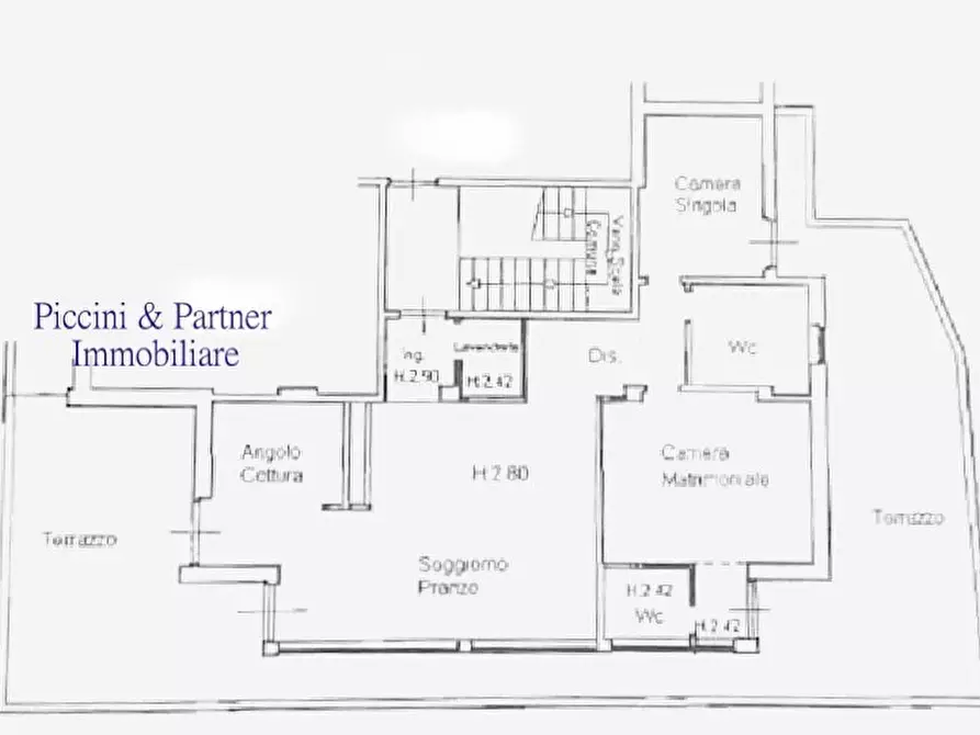 Immagine 24 di Attico in vendita  in Viale XX Settembre 5 a Carrara