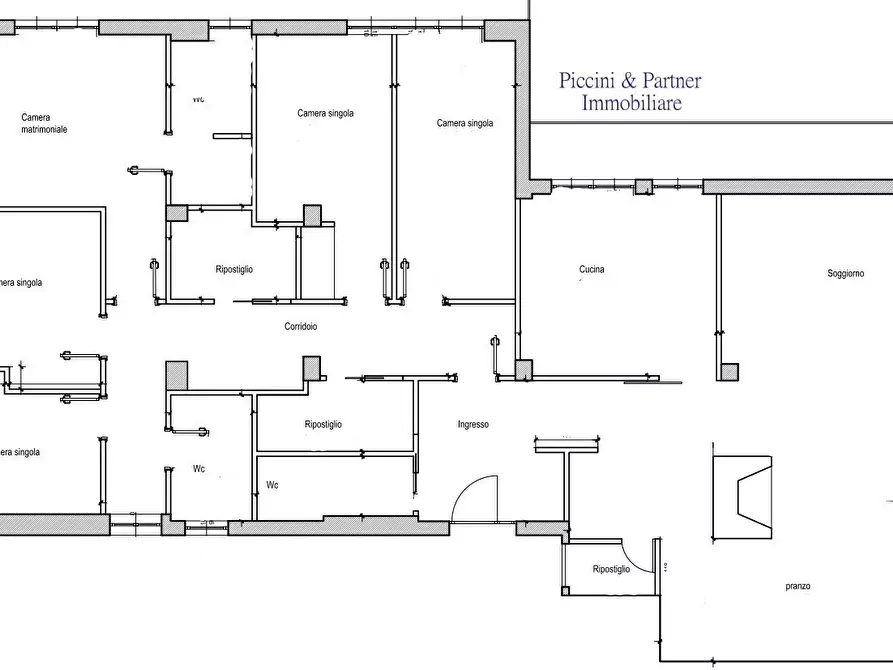 Immagine 81 di Pentalocale in vendita  in Via Annibale Vecchi a Perugia