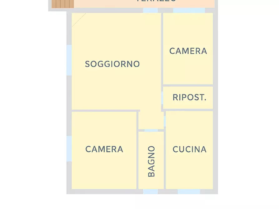 Immagine 3 di Casa bifamiliare in vendita  in via Andreoli 20 a Imperia