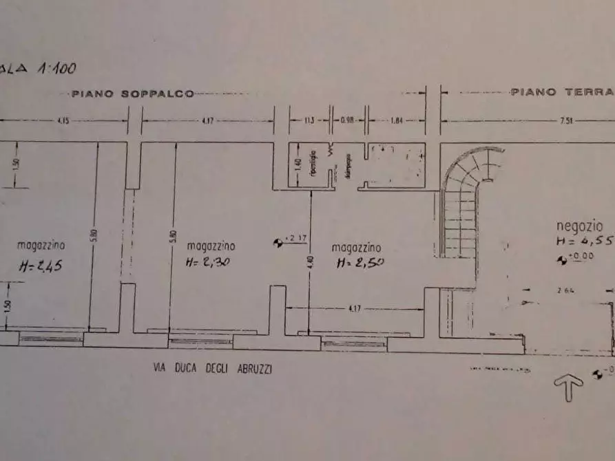 Immagine 4 di Locale commerciale in affitto  in VIA ABRUZZI 15 a Lanciano