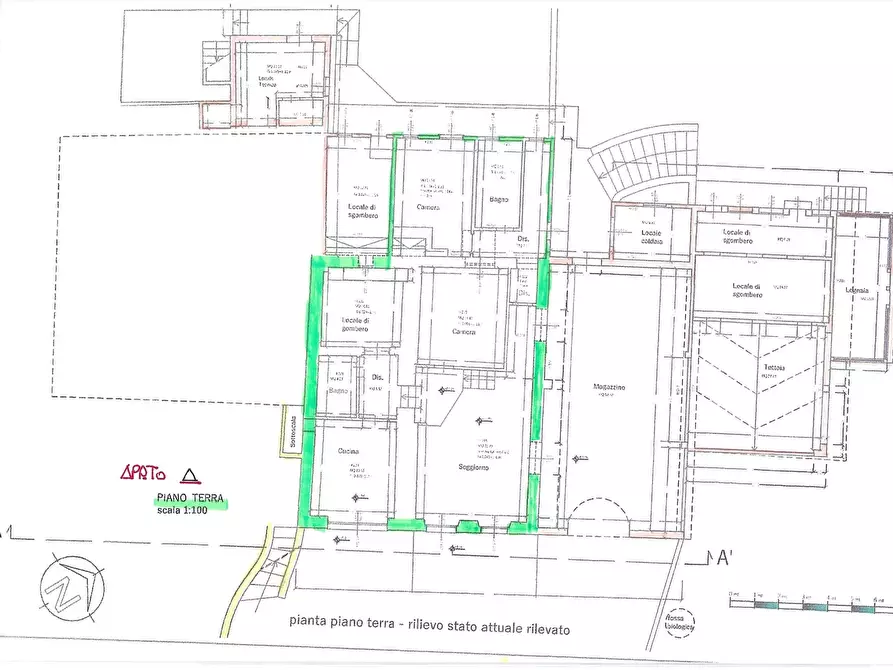 Immagine 25 di Villa in vendita  in via san giusto a Livorno