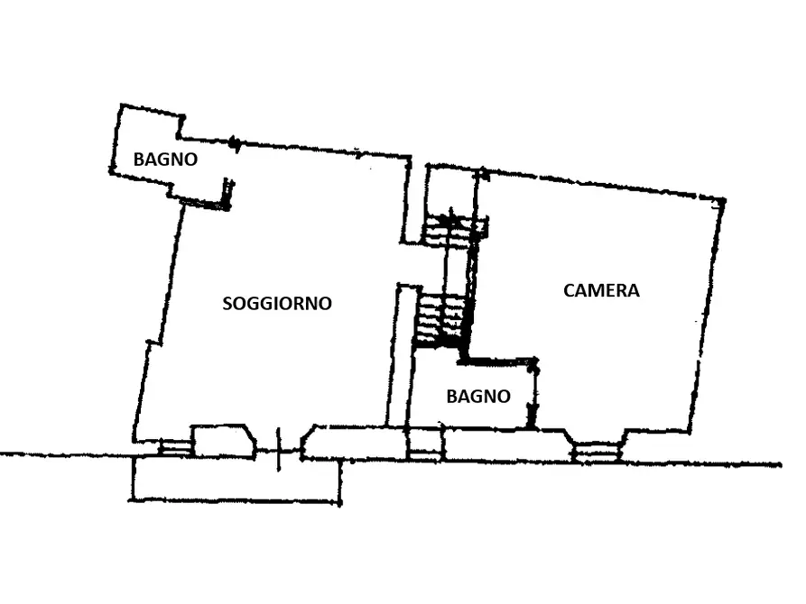 Immagine 24 di Bilocale in vendita  in Via Giobatta Chiappe 34 a Pietra Ligure