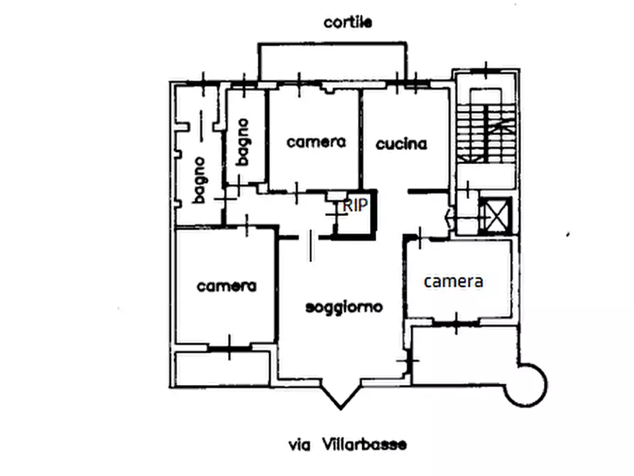 Immagine 43 di Pentalocale in vendita  in Via Villarbasse 32 a Torino