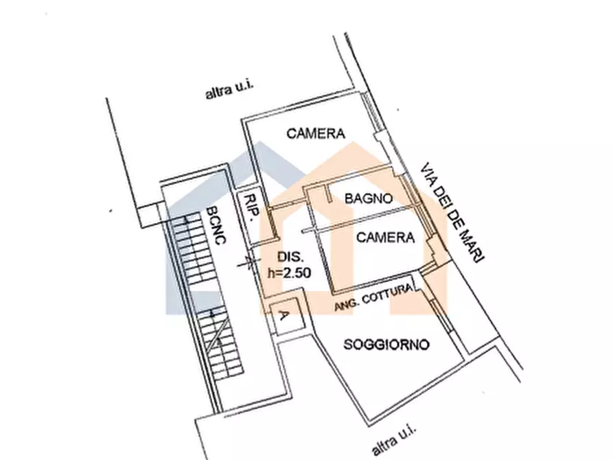 Immagine 16 di Trilocale in vendita  in Via de Mari 7 a Savona